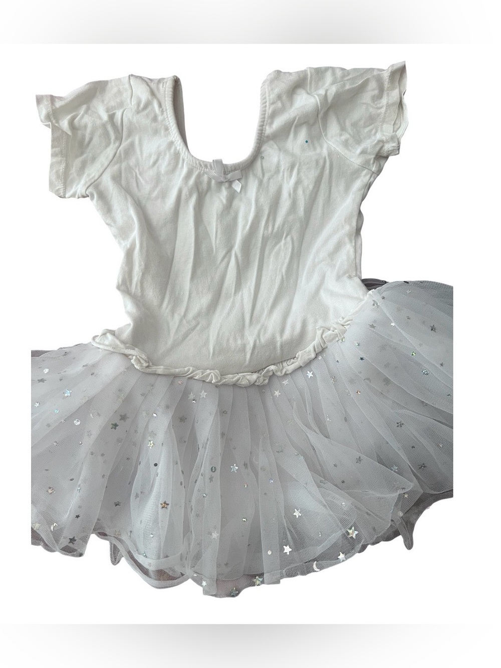 White Star Tulle Ballet Costume for Kids